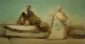 Golden Morning. 40x54 oil, belgian linen