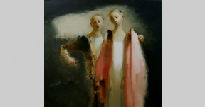 New Coat. 44 in x 48 in oil,linen