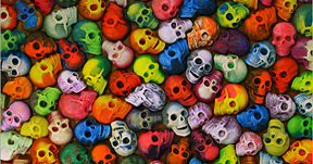 Glow Skulls -daytime