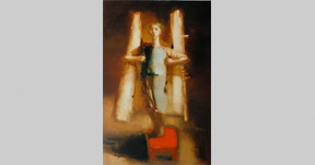 Irrational Flight. 60 in x40 in