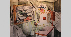 Girl in a Green Room