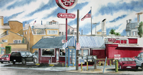 Harbor House Cafe, Sunset Beach, CA