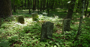 old stone cemetery