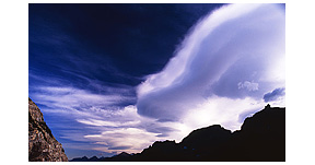 Clouds over Garden Wall